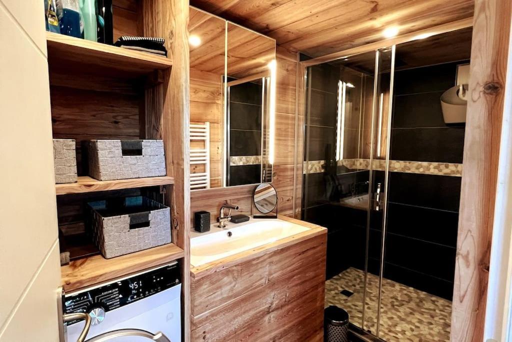 Chalet Et Jaccuzy Sur La Plage Biscarrosse Exterior foto